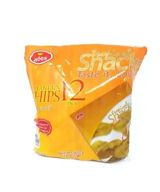 Ades Plantain Chips Sweet Pack 12-SurulereFoods